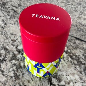 Teavana Tea Holder with Multicolor Pattern